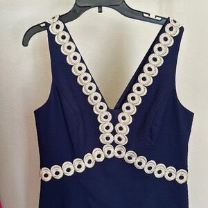Lilly Pulitzer navy dress size 4